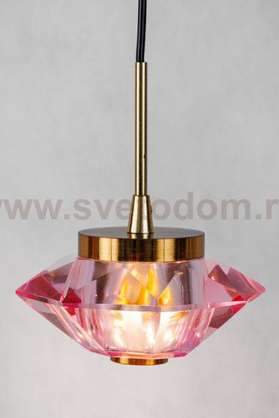 Подвесной светодиодный светильник G52140/1BK PK Gerhort