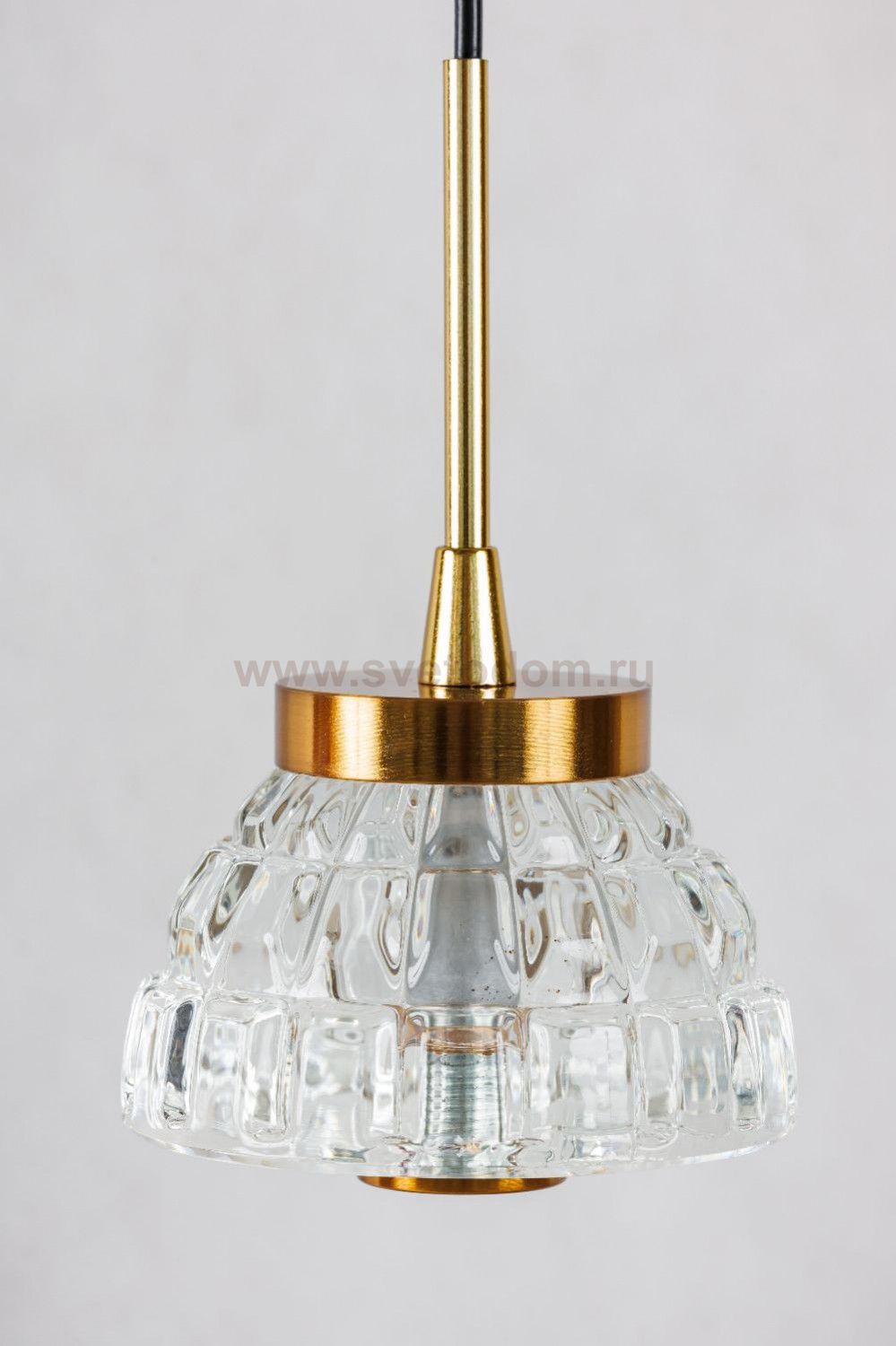 Подвесной светодиодный светильник G52141/1BK CL Gerhort