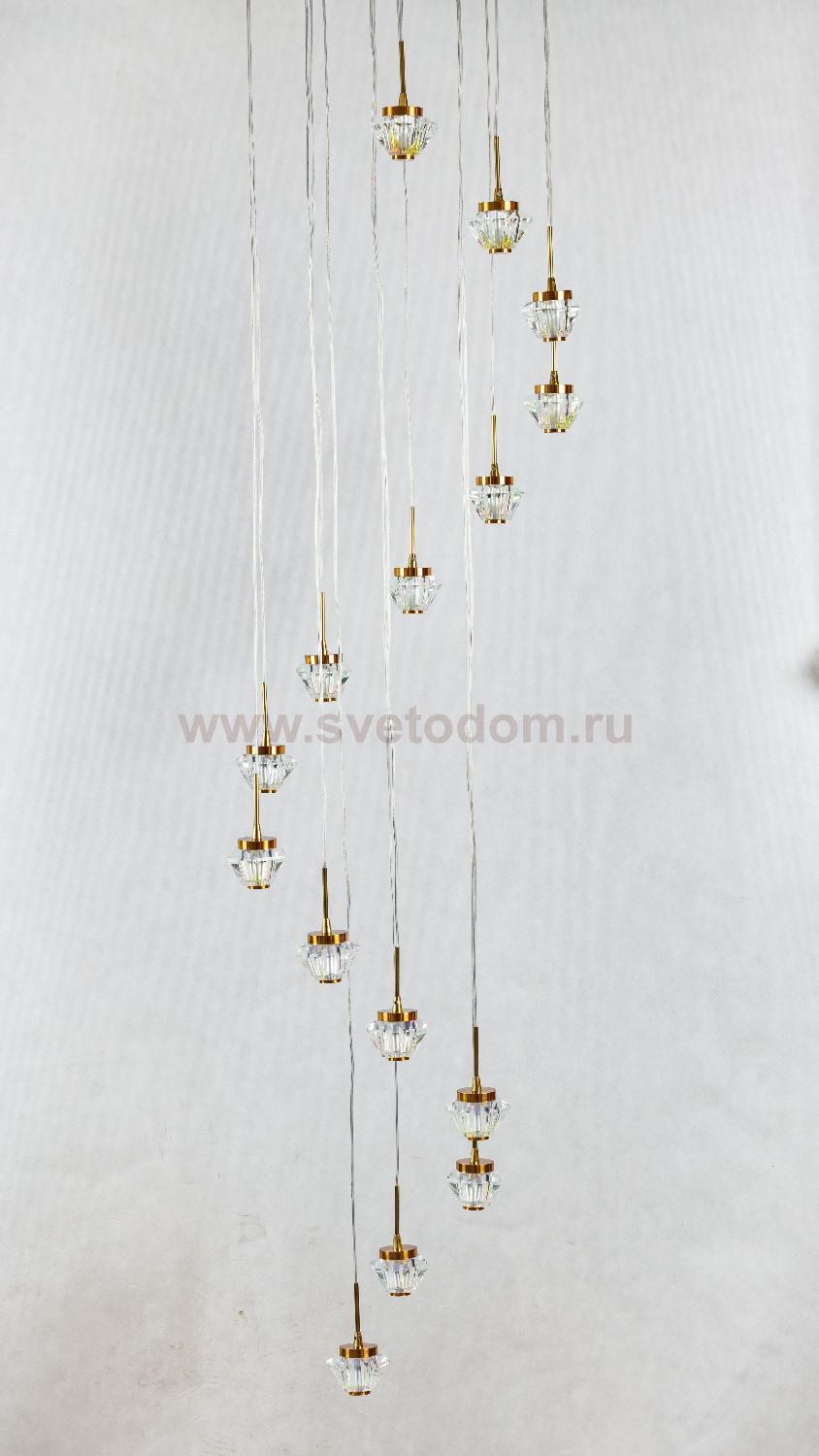 Подвесной светодиодный светильник G52143/15BRS RNB Gerhort