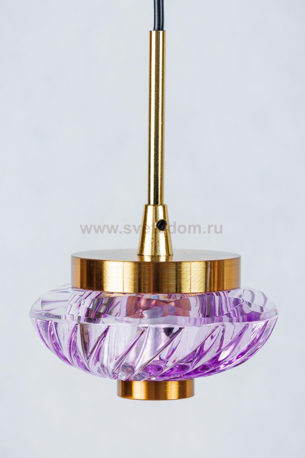 Подвесной светодиодный светильник G52146/1BK PP Gerhort