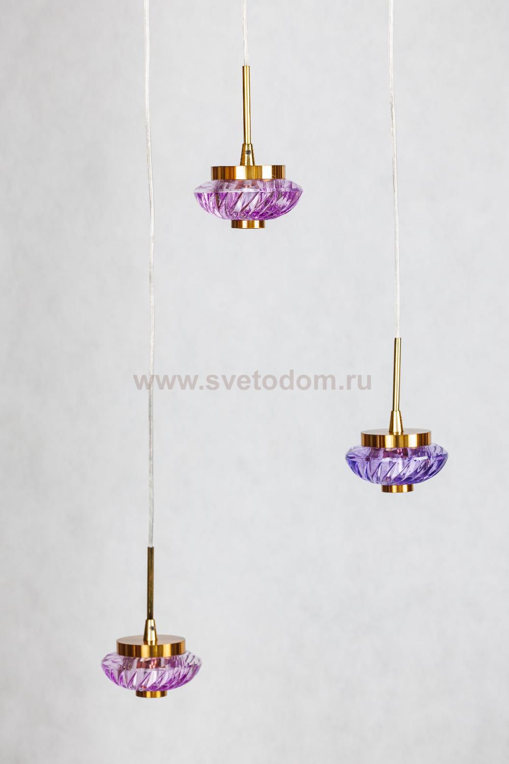 Подвесной светодиодный светильник G52146/3BRS PP Gerhort