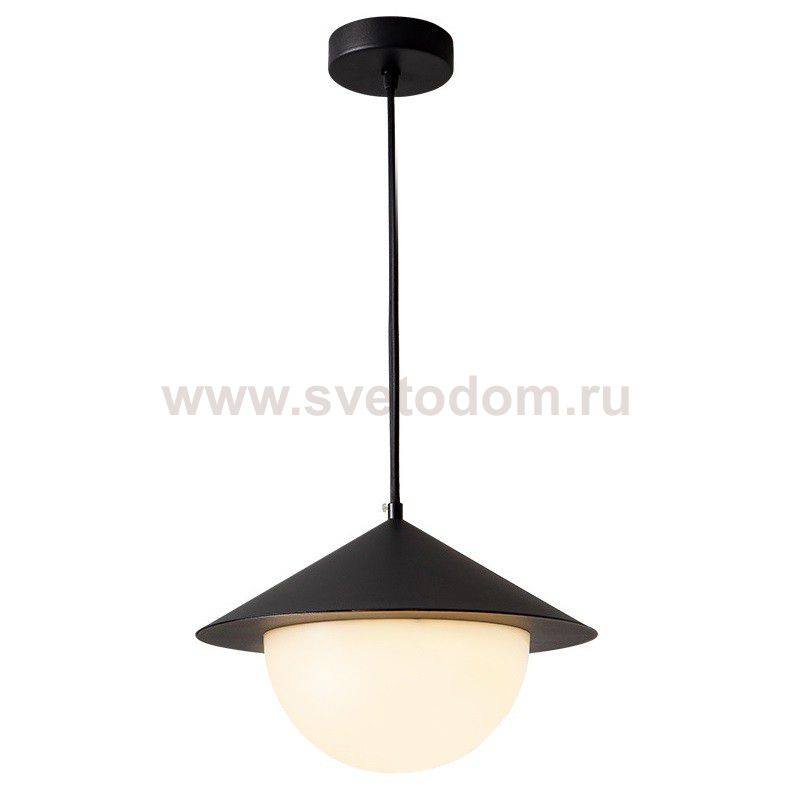 Подвесной светодиодный светильник G52179/1BK BK+WT Gerhort