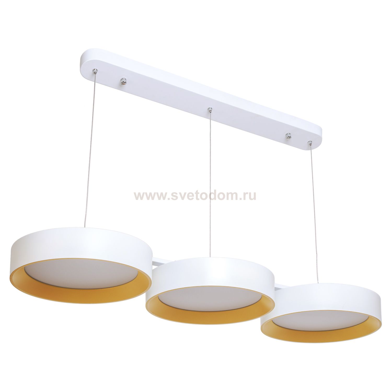 Подвесной светодиодный светильник G61016/3WT+YL Gerhort