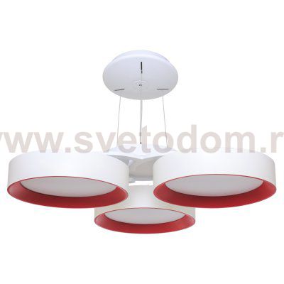 Подвесной светодиодный светильник G61017/3WT+RD Gerhort