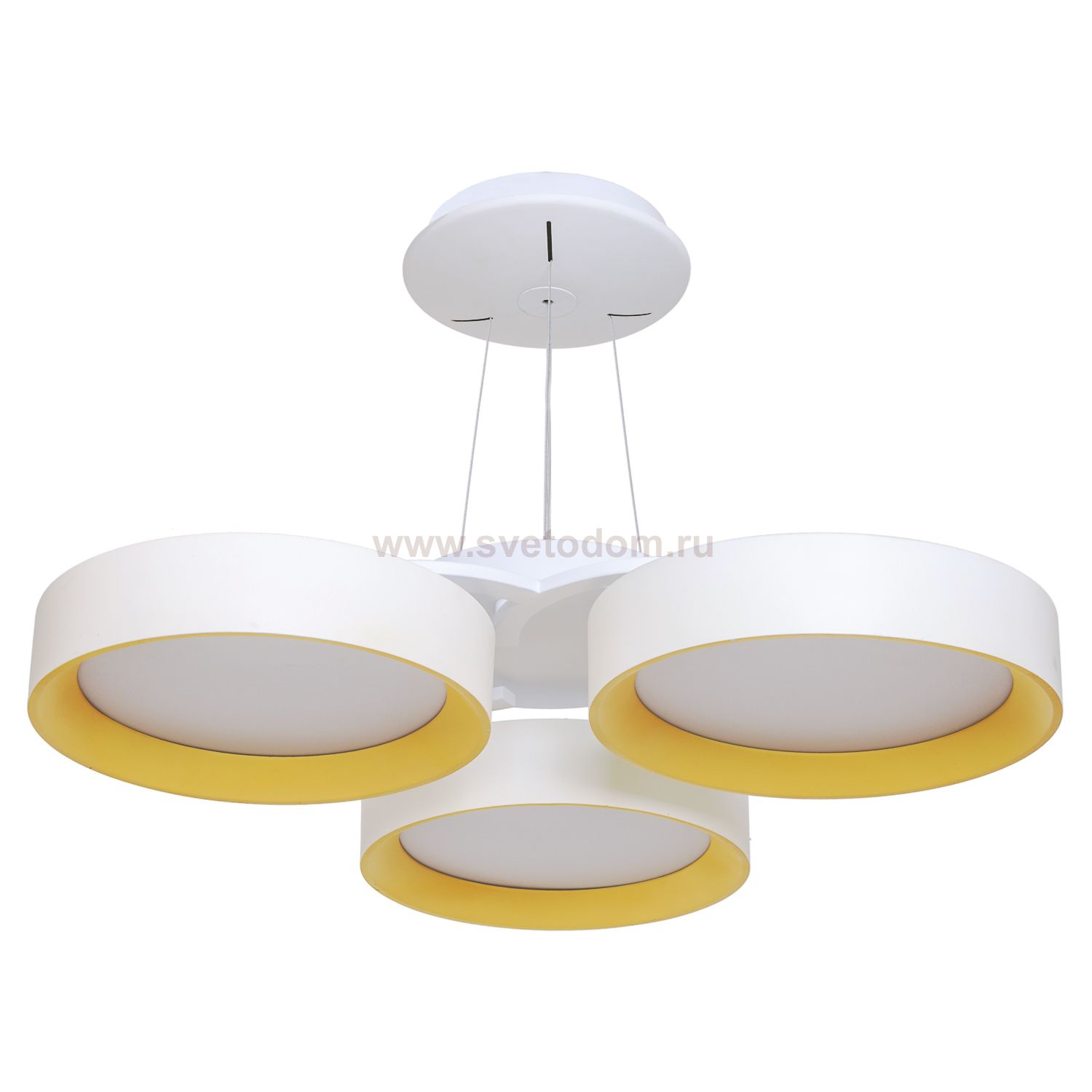 Подвесной светодиодный светильник G61017/3WT+YL Gerhort