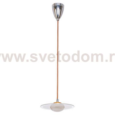 Подвесной светодиодный светильник G61033/1CR+RD WT Gerhort