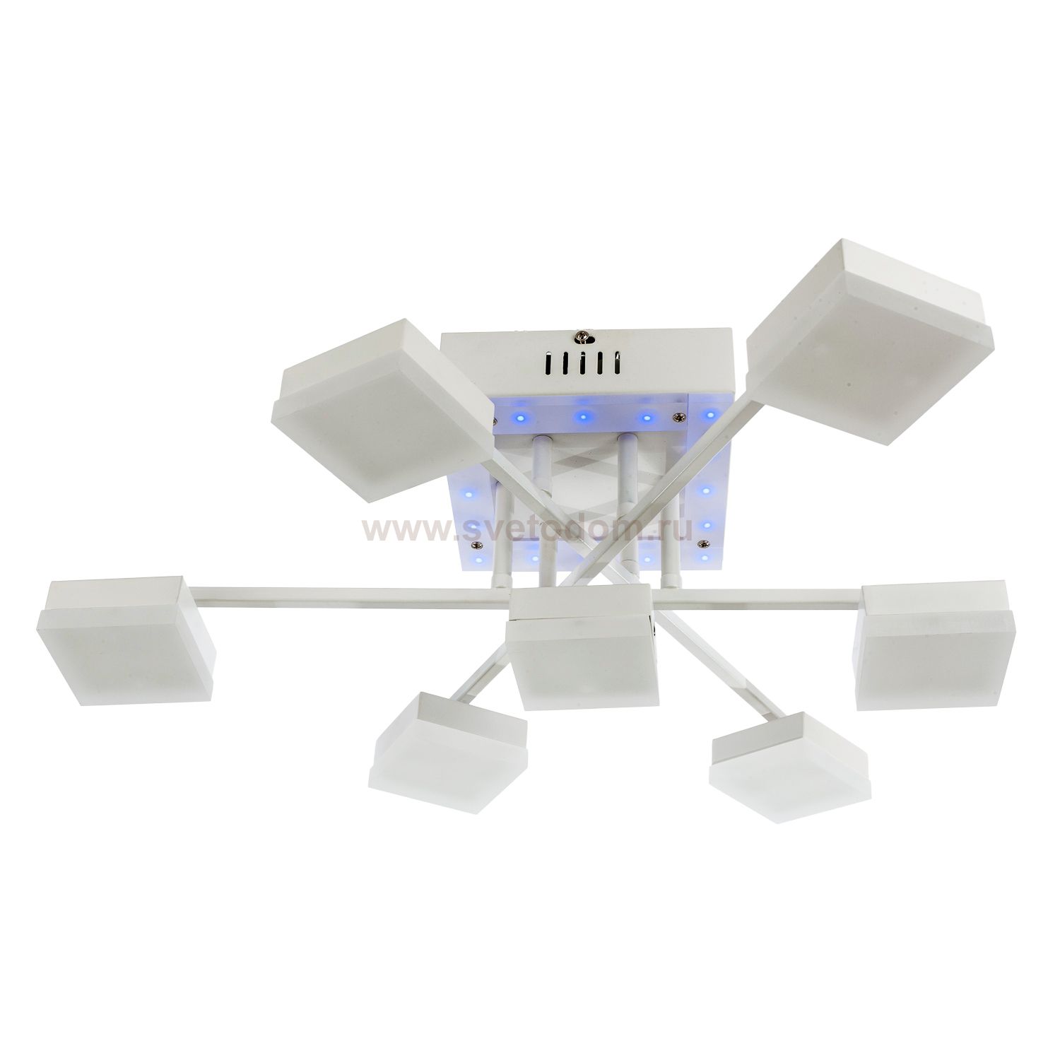 Потолочная светодиодная люстра G61072/7WT RC RBPLED Gerhort