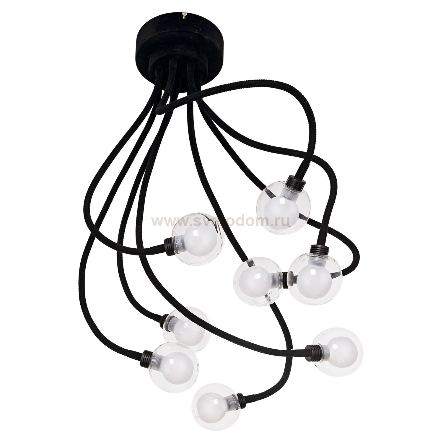 Потолочный светильник G61145/8BK CL+WT Gerhort