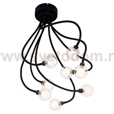 Потолочный светильник G61145/8BK CL+WT Gerhort