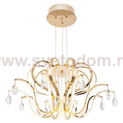 Подвесная светодиодная люстра G61160/10GD Gerhort