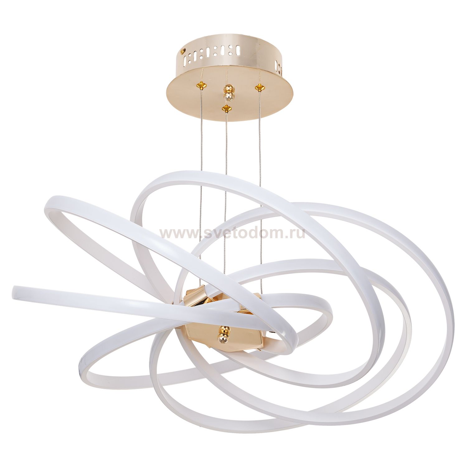 Подвесная светодиодная люстра G61161/6P GD Gerhort