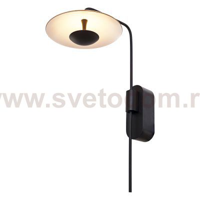 Настенный светодиодный светильник G61165/1wBK+WOOD Gerhort