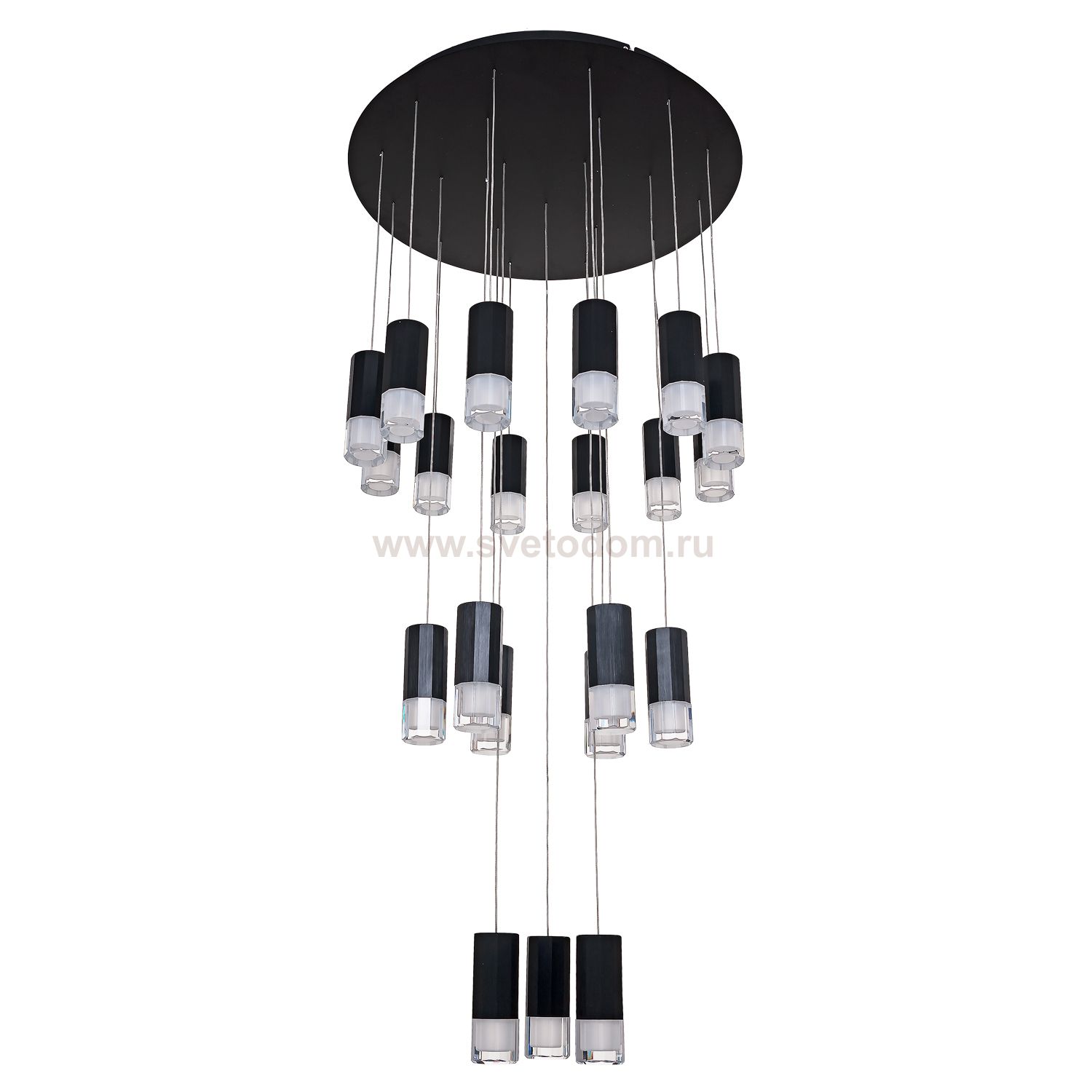 Подвесной светодиодный светильник G61166/21BK Gerhort