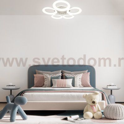 Потолочная светодиодная люстра G61177/5WT Gerhort