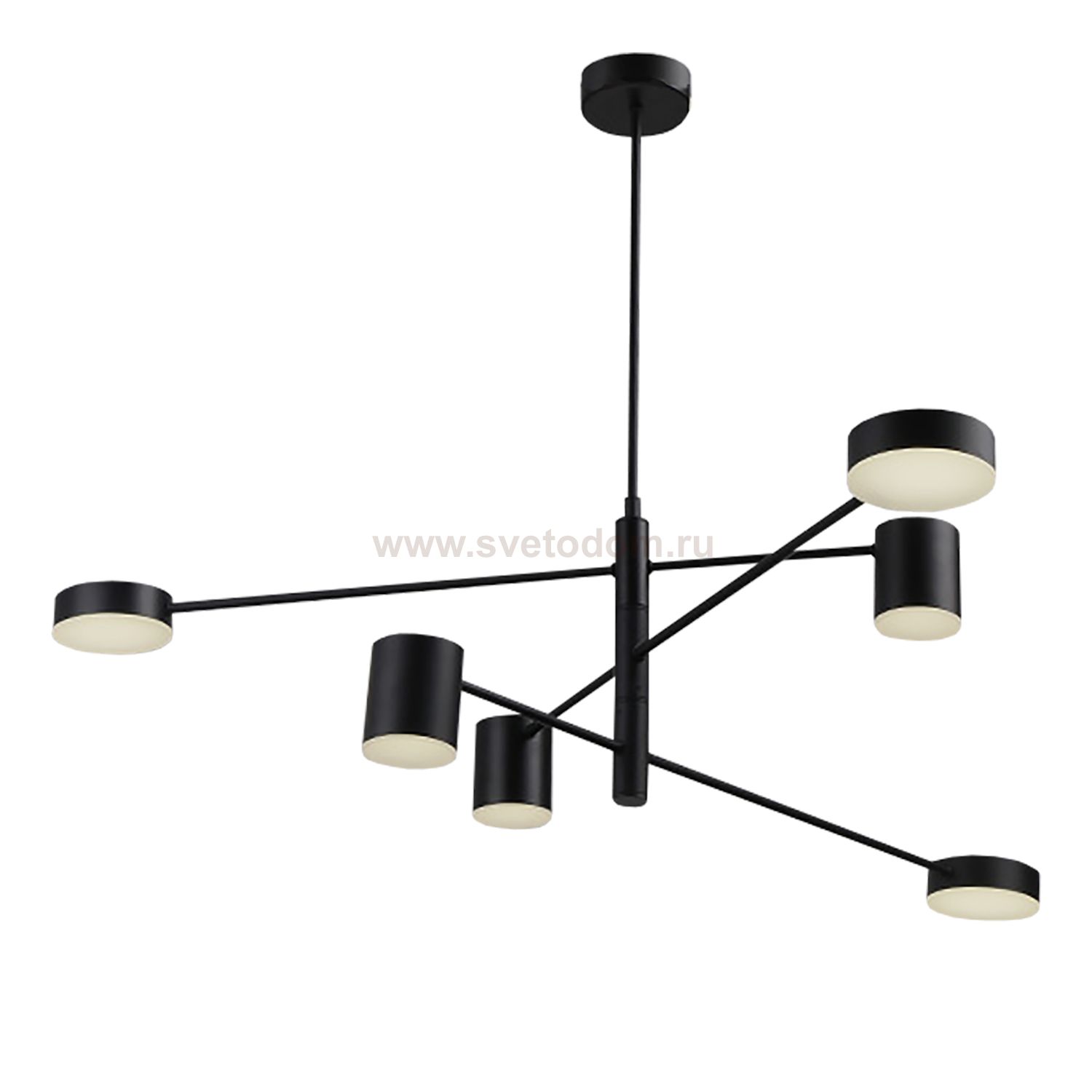 Потолочный светодиодный светильник G61179/6BK Gerhort