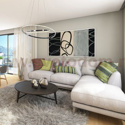 Подвесная светодиодная люстра G61230/2CR Gerhort