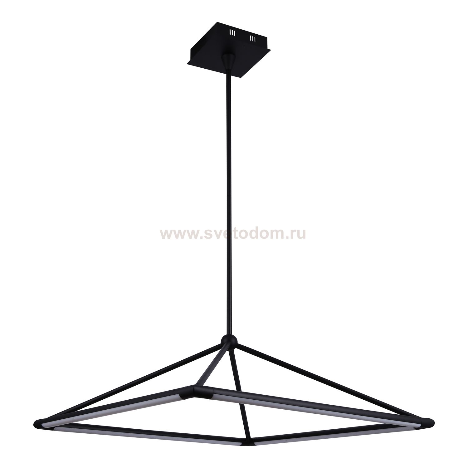 Потолочная светодиодная люстра G61242/4BK BK+WT Gerhort