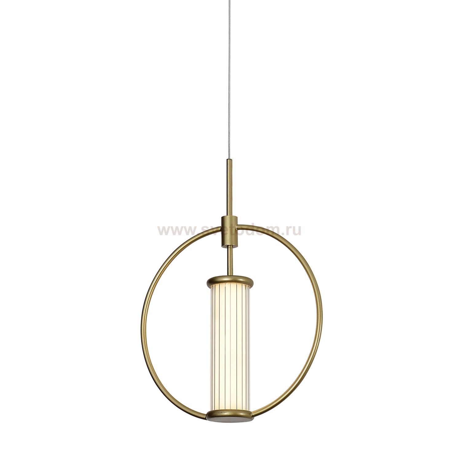 Подвесной светодиодный светильник G61247/1MGD+BR Gerhort