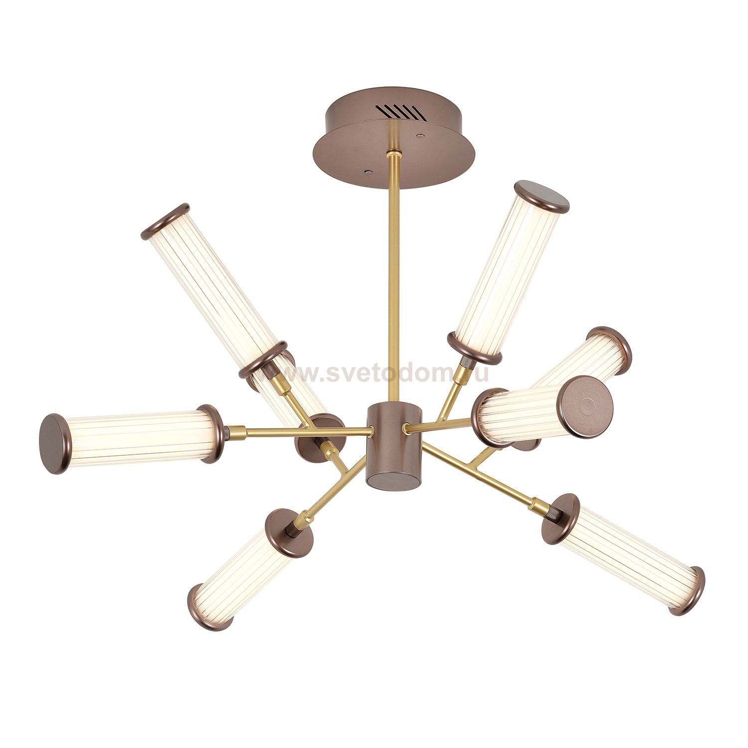 Подвесная светодиодная люстра G61247/8MGD+BR Gerhort