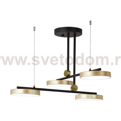 Потолочная светодиодная люстра G61248/4BK MGD Gerhort