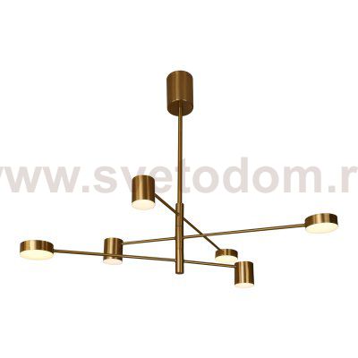 Потолочная светодиодная люстра G61250/6GD GD Gerhort