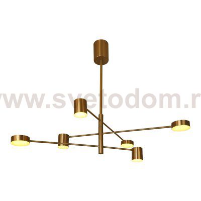 Потолочная светодиодная люстра G61250/6GD GD Gerhort