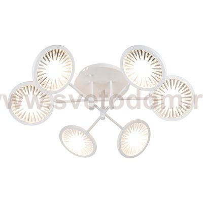 Потолочная светодиодная люстра G61253/6WT Gerhort