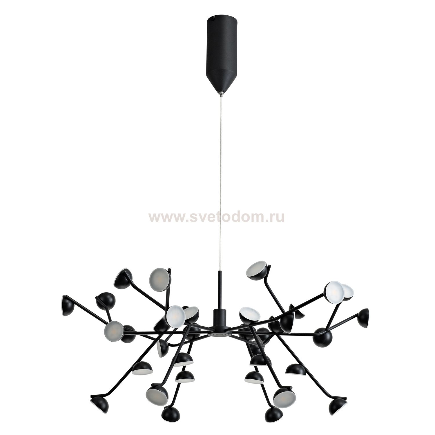 Подвесная светодиодная люстра G61263/36MBK Gerhort