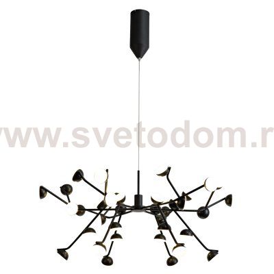 Подвесная светодиодная люстра G61263/36MBK Gerhort