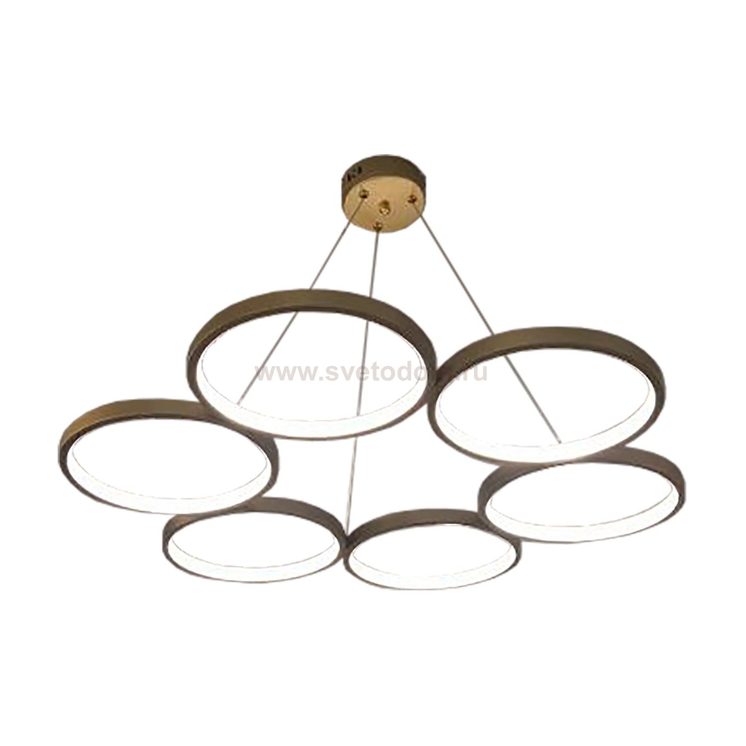 Подвесная светодиодная люстра G61289/6GD Gerhort