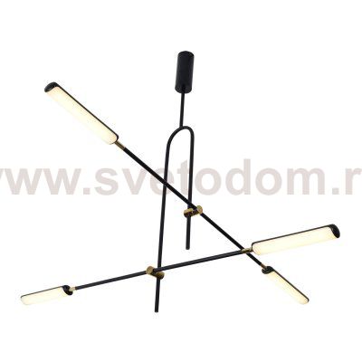Светодиодный светильник G61302/4BK+GD Gerhort