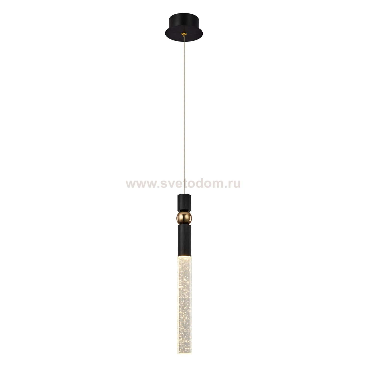 Светодиодный светильник G61308/1BK+GD Gerhort