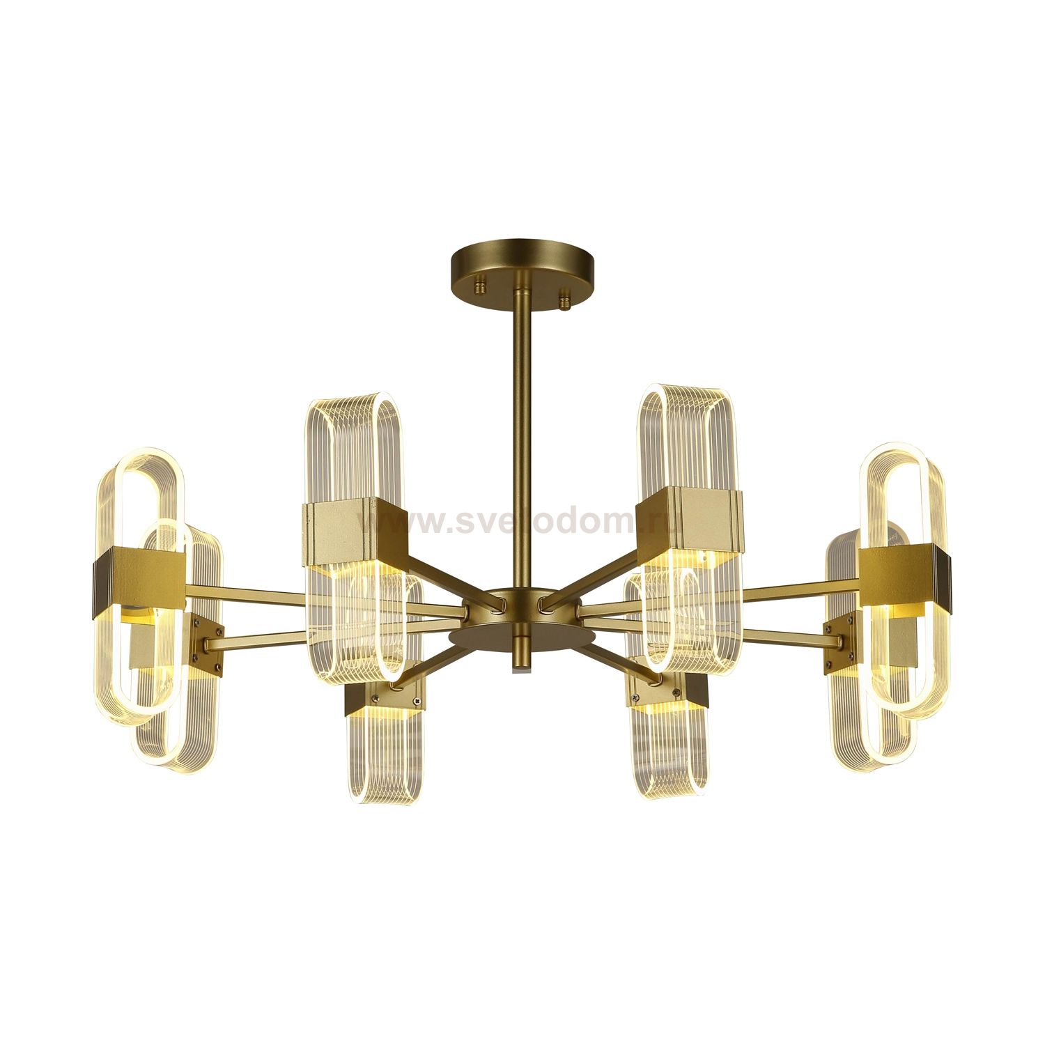 Потолочная светодиодная люстра G61342/8GD Gerhort