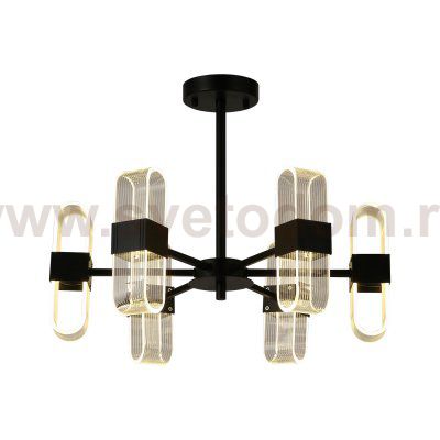 Потолочная светодиодная люстра G61343/6BK Gerhort