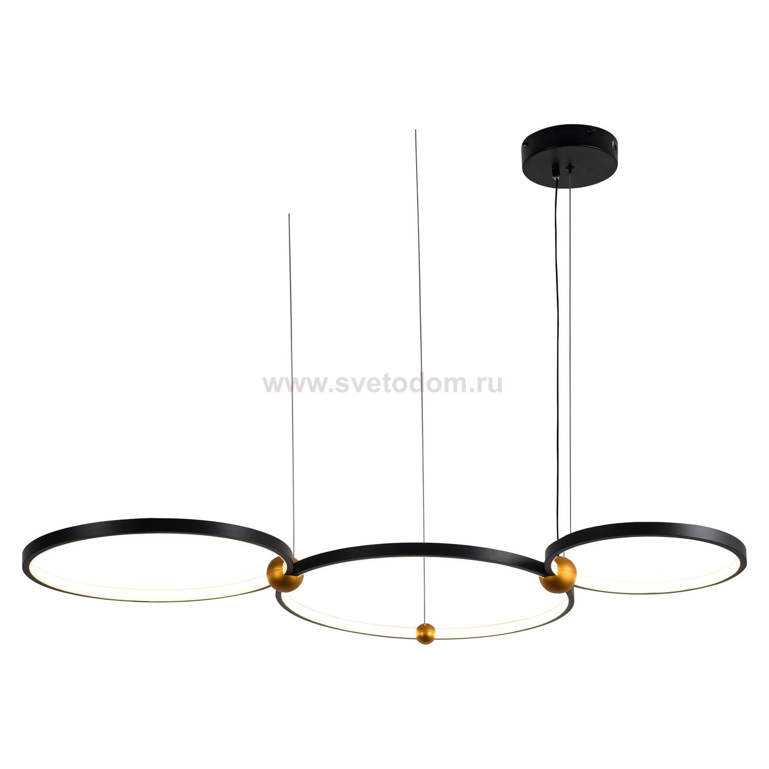 Потолочный светодиодный светильник G61354/3C BK Gerhort