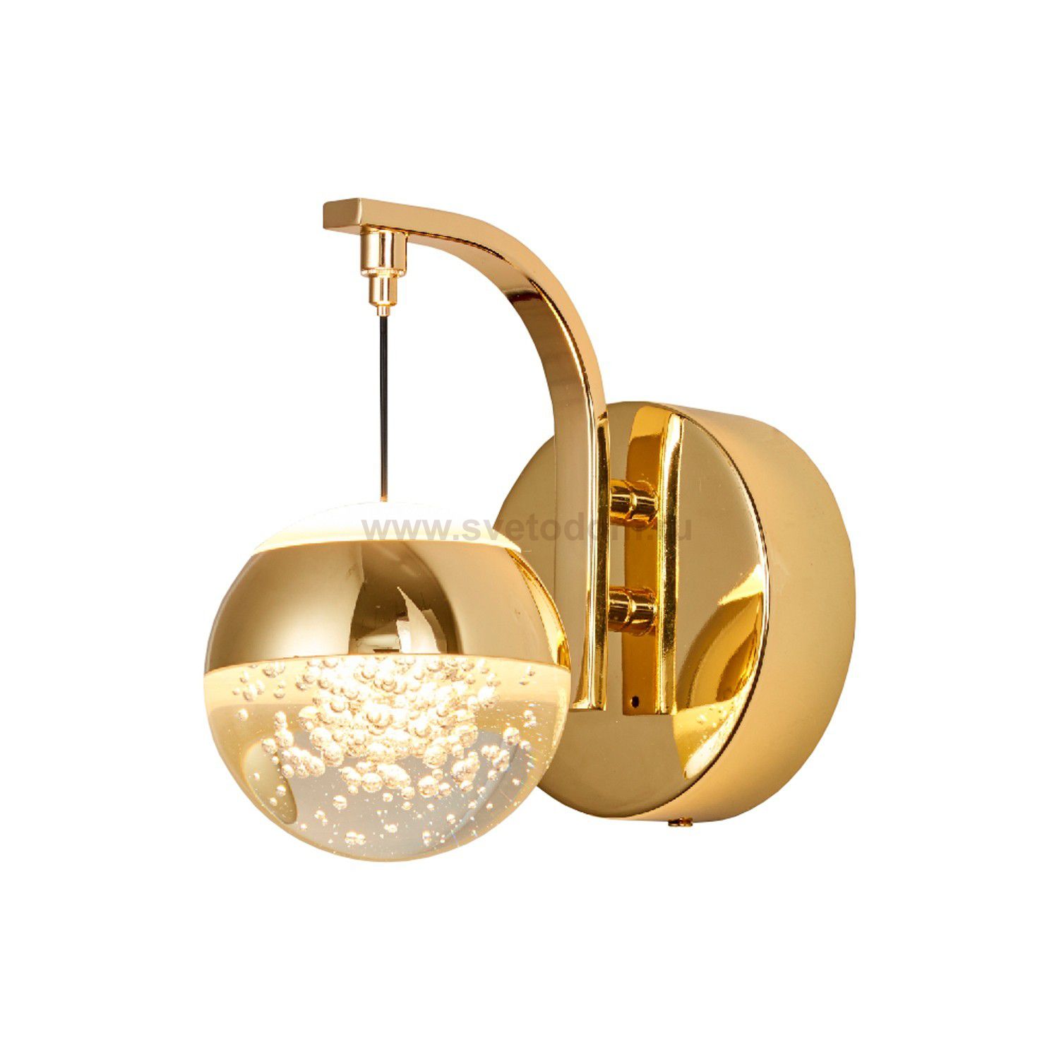 Настенный светодиодный светильник G61365/1wGD CL+GD Gerhort