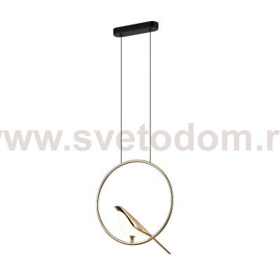Светильник светодиодный G61391/1BK+GD WT Gerhort