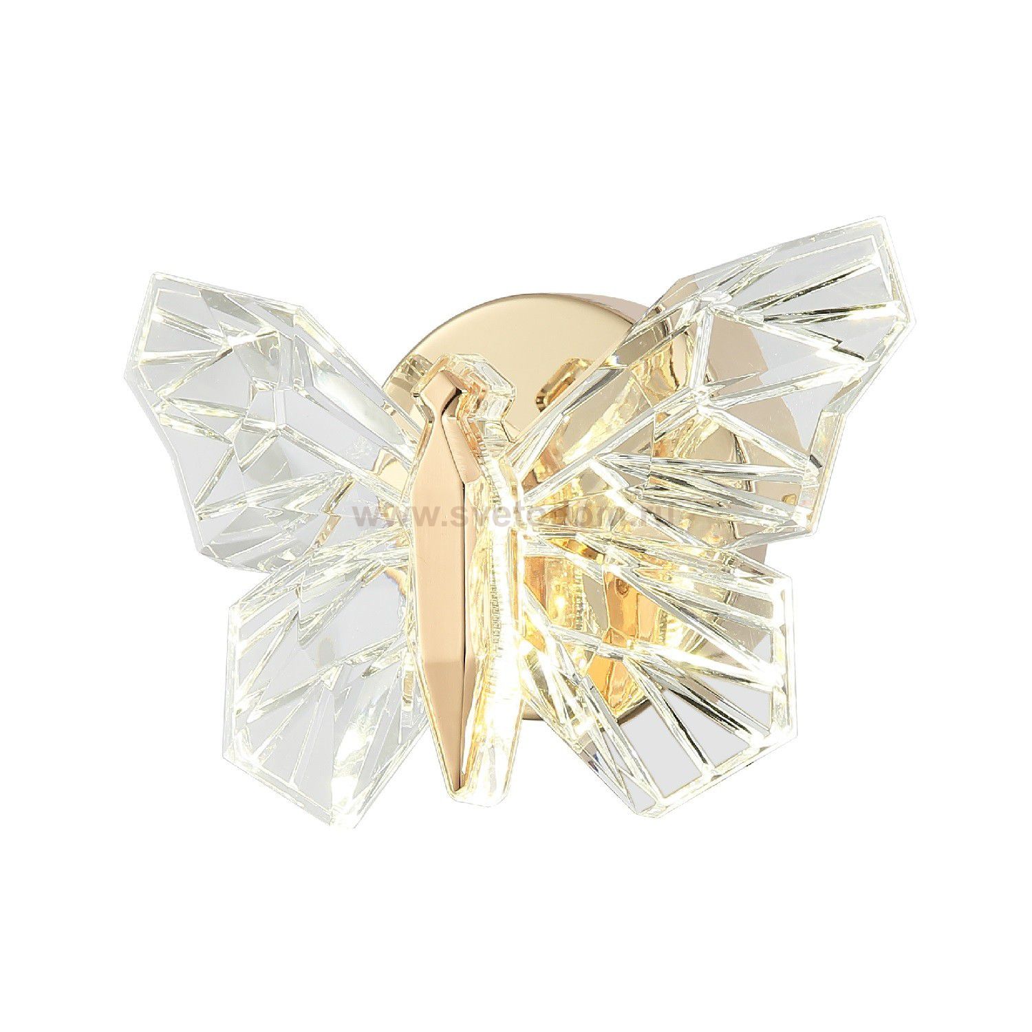 Настенный светодиодный светильник бра G61393/1wGD CL Gerhort бабочка