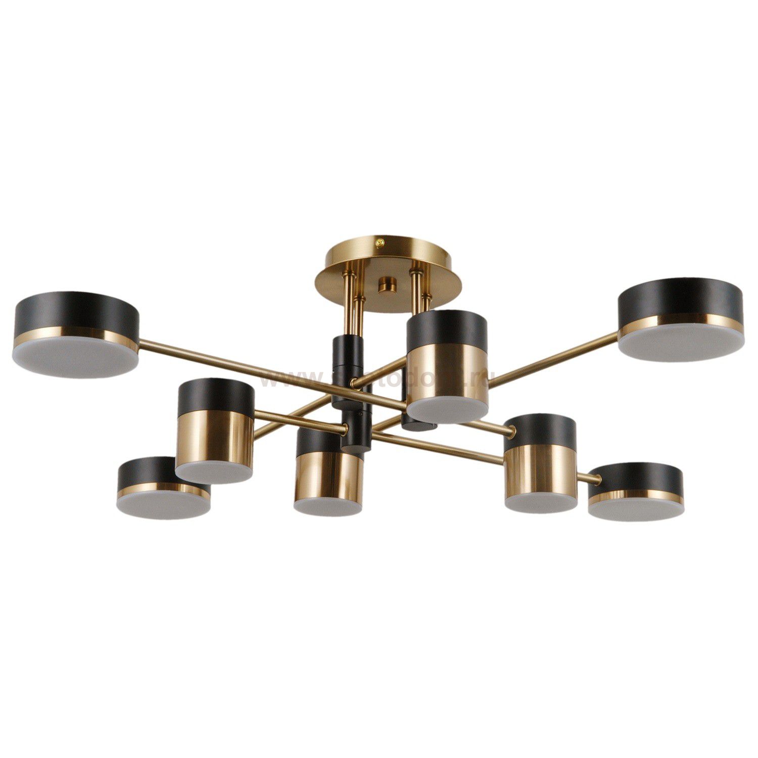 Потолочная светодиодная люстра G61420/8BRS+MBK MBK+BRS Gerhort