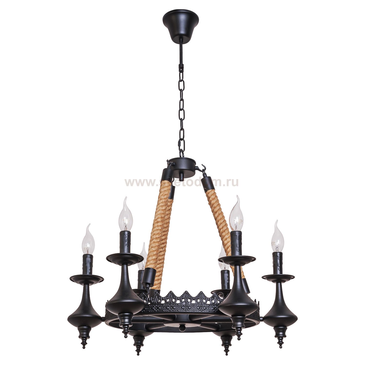 Подвесная люстра G71022/6BK Gerhort