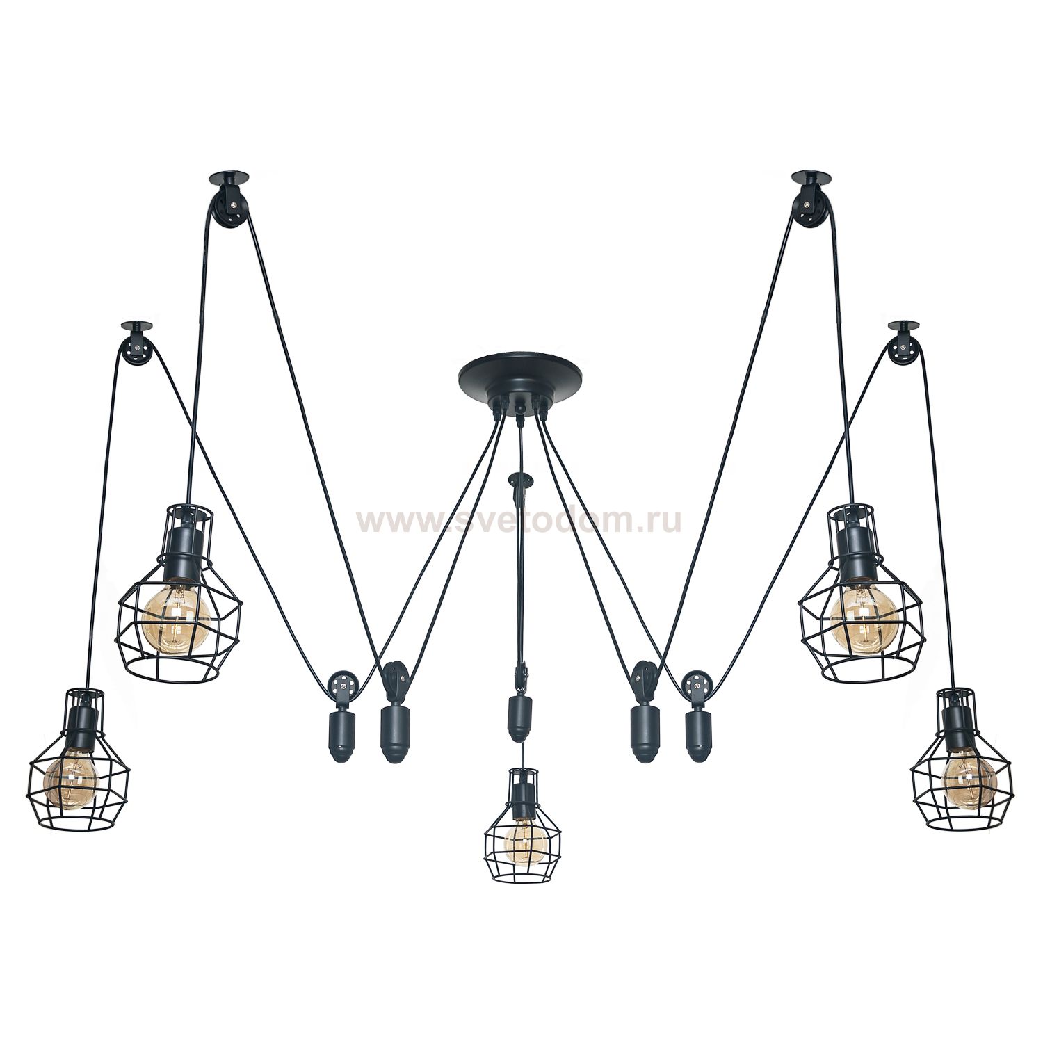 Подвесной светильник G71056/5BK Gerhort