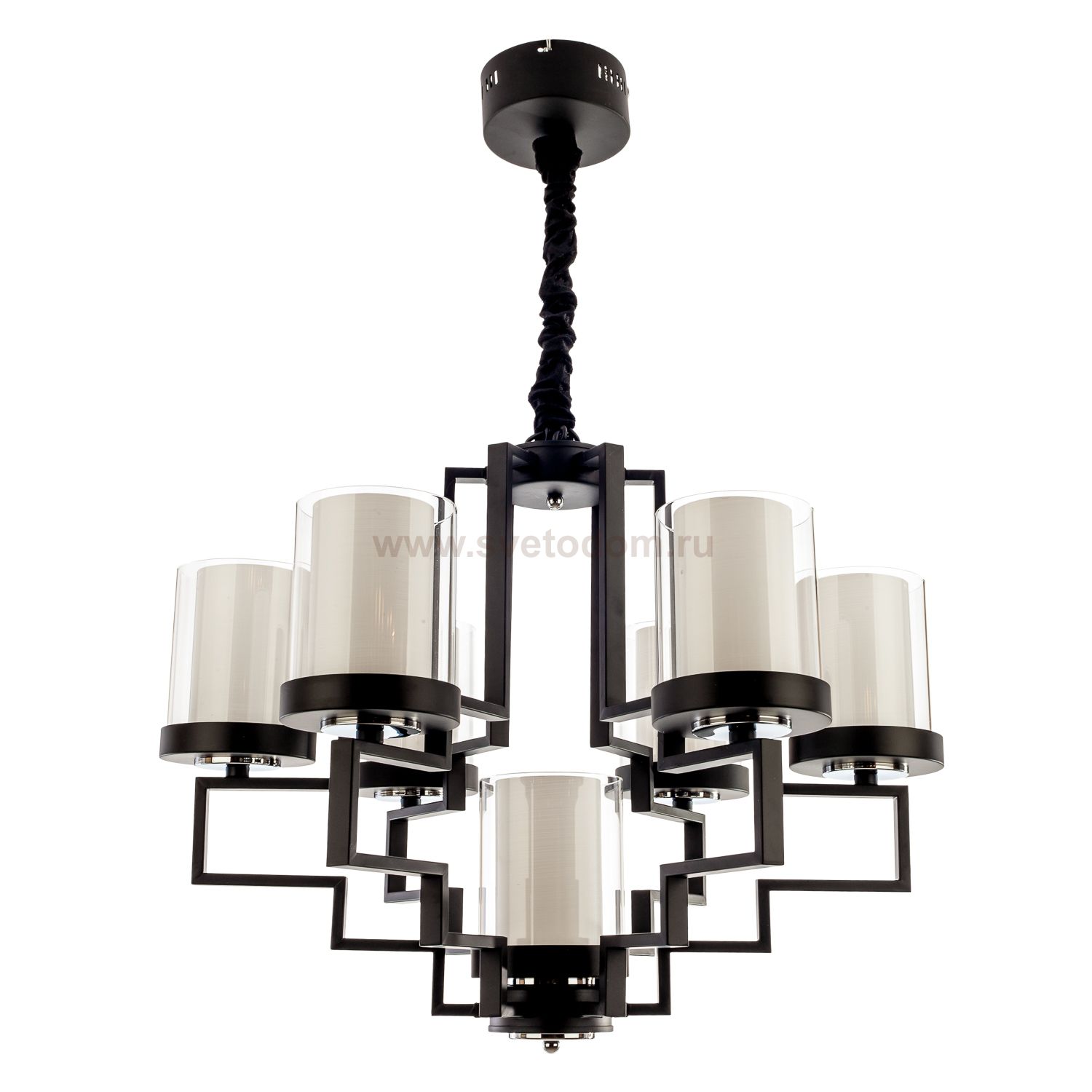 Подвесная люстра G71084/6+1BK Gerhort