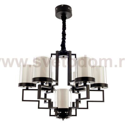 Подвесная люстра G71084/6+1BK Gerhort