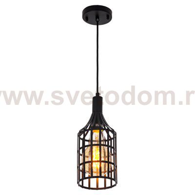 Подвесной светильник G71094/1BK BK+CL Gerhort