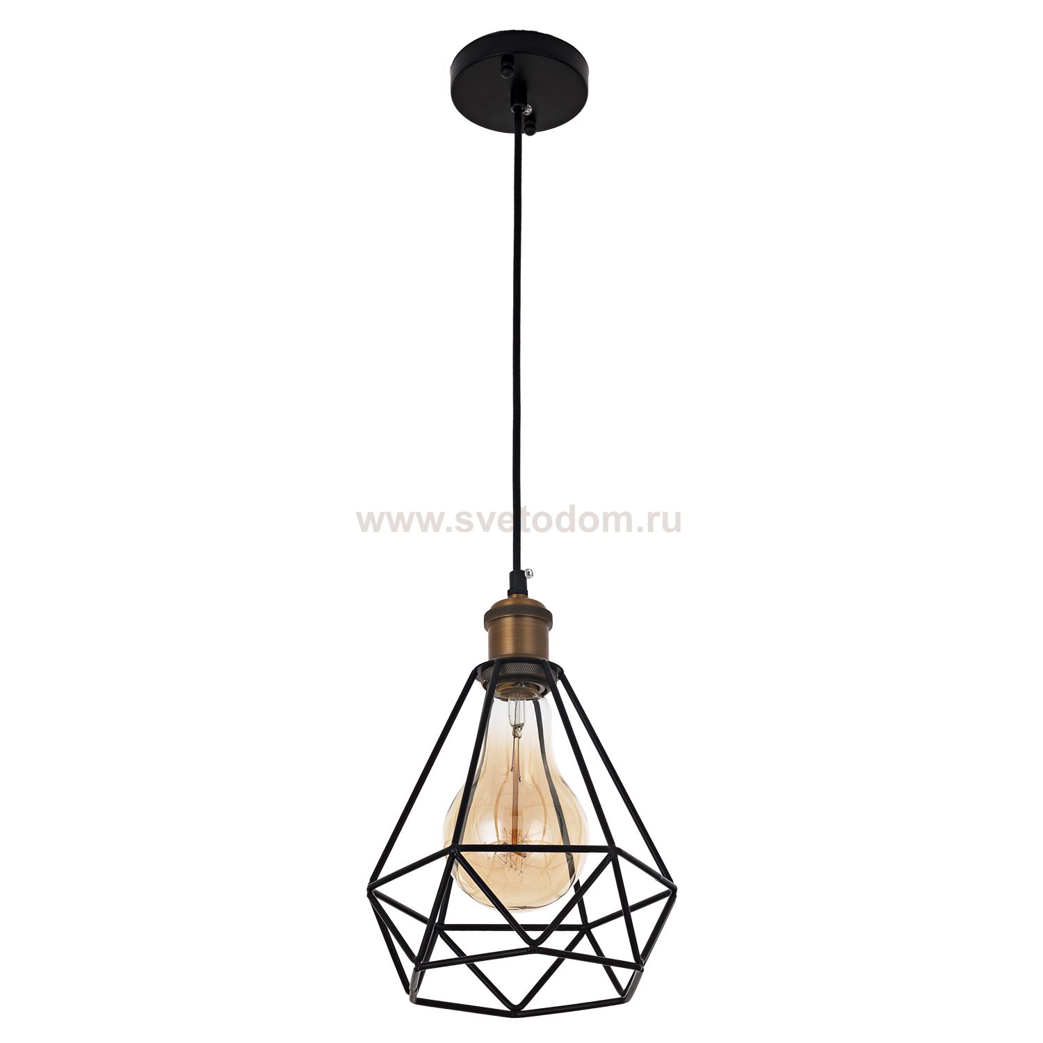 Подвесной светильник G71095/1BK BK Gerhort