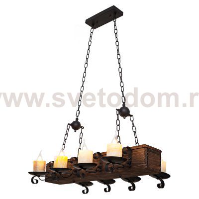 Подвесная люстра G71111/8BK+WD Gerhort