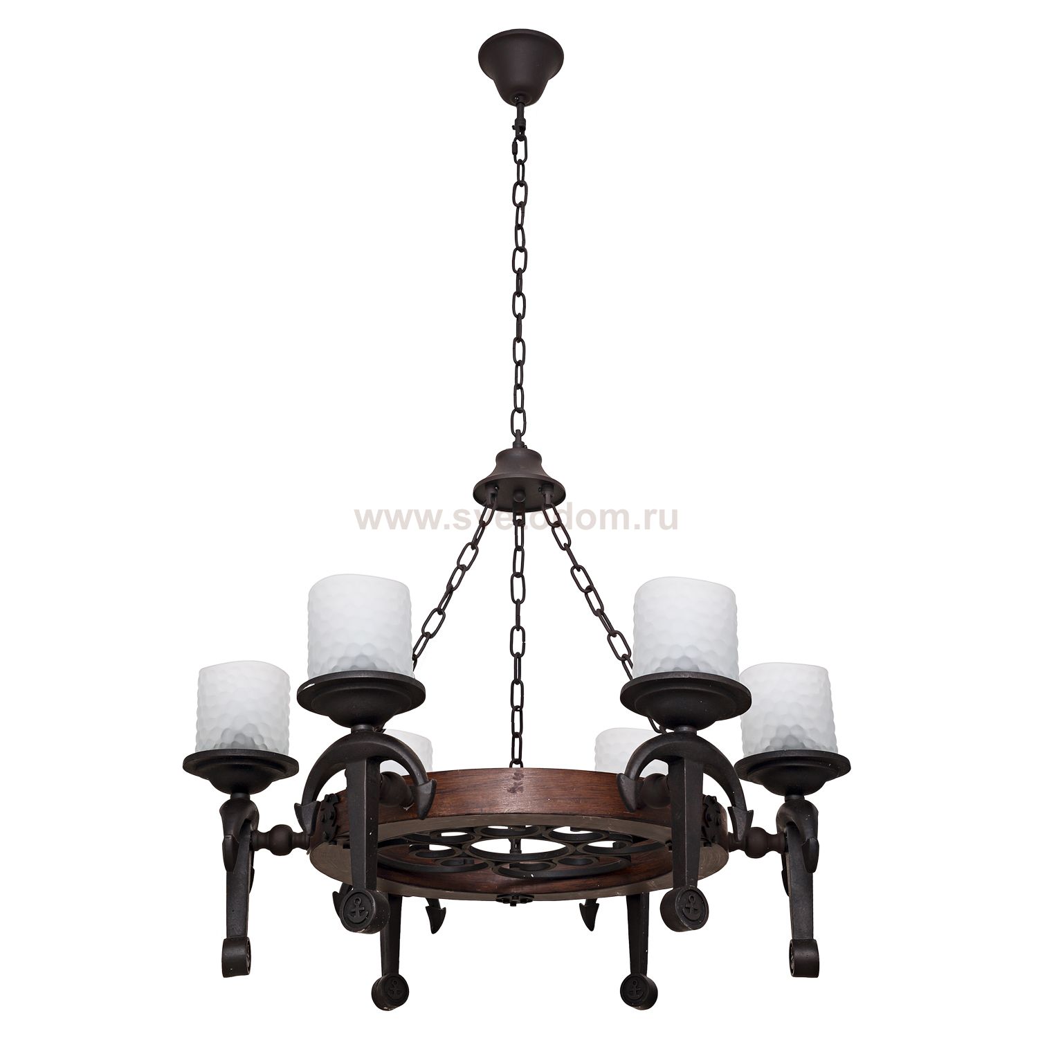 Подвесная люстра G71114/6BK+WD Gerhort