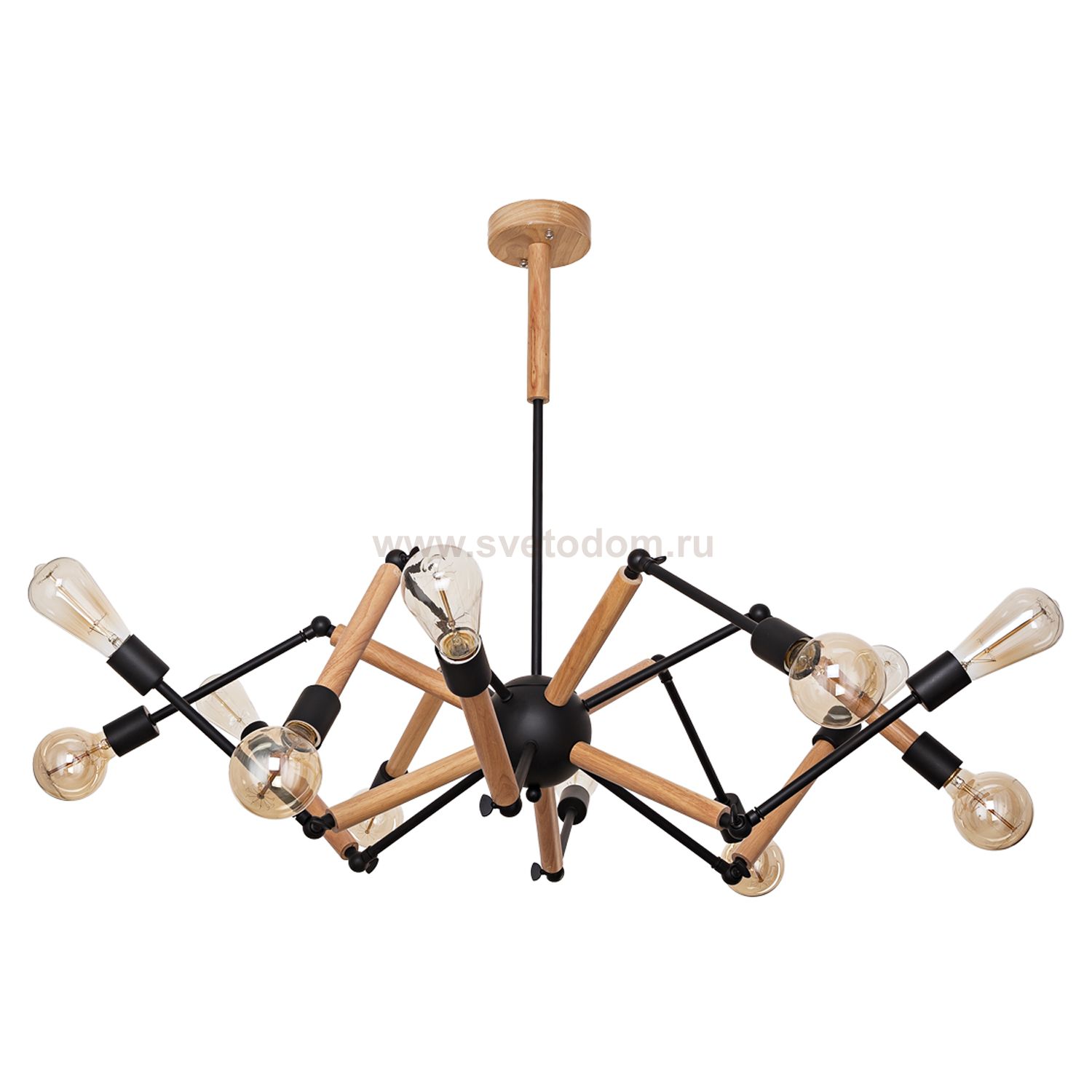 Потолочная люстра G71115/12BK+WL Gerhort