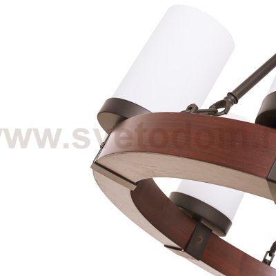 Подвесная люстра G71117/6BK+WD WT Gerhort