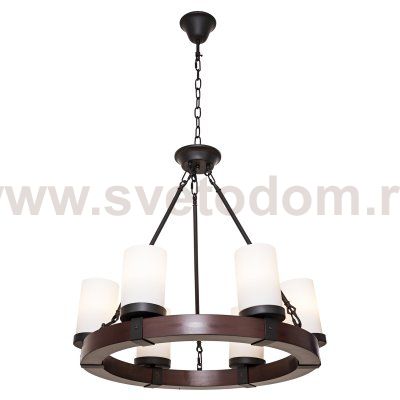 Подвесная люстра G71117/6BK+WD WT Gerhort